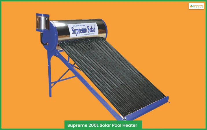 Supreme 200L Solar Pool Heater