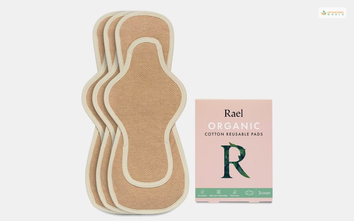 Rael Organic Cotton Reusable Pads 
