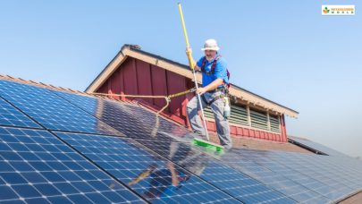 How to clean solar panels on roof