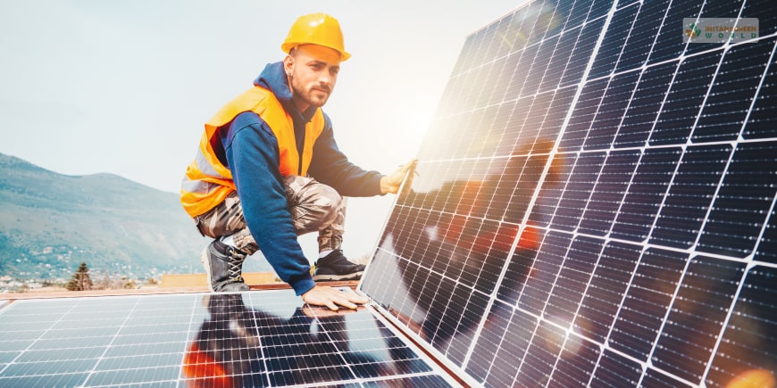 Solar Panel Setup