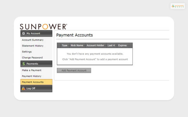 Sunpower Payment Policy