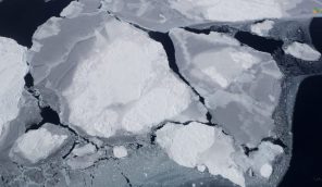 Rapid ice melt in west Antarctica