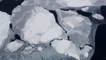 Rapid ice melt in west Antarctica