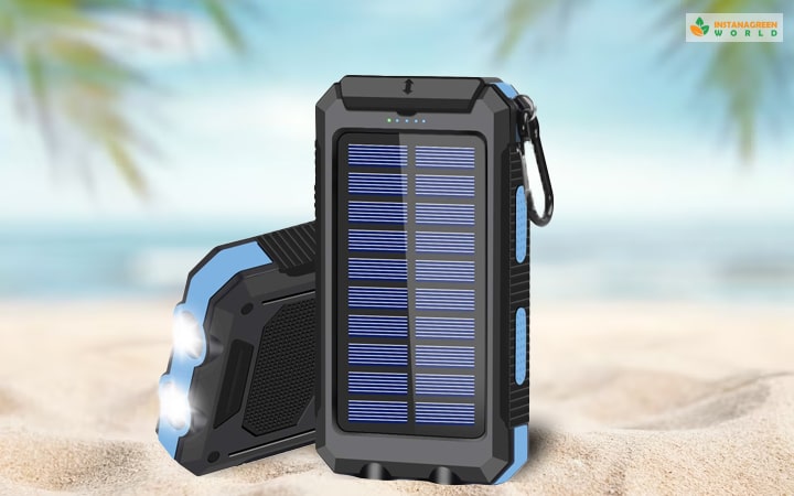 Oukafen 30000mAh Solar Power Bank