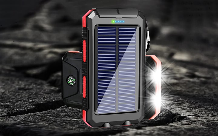 Oukafen 20000mAh Solar Charger